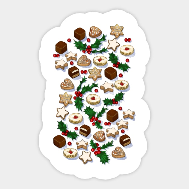 Christmas Treats and Cookies Sticker by micklyn